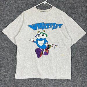 Vintage Whatizit Atlanta 1996 Olympics T-Shirt Large Gray 90s‎ Izzy Mascot Tee